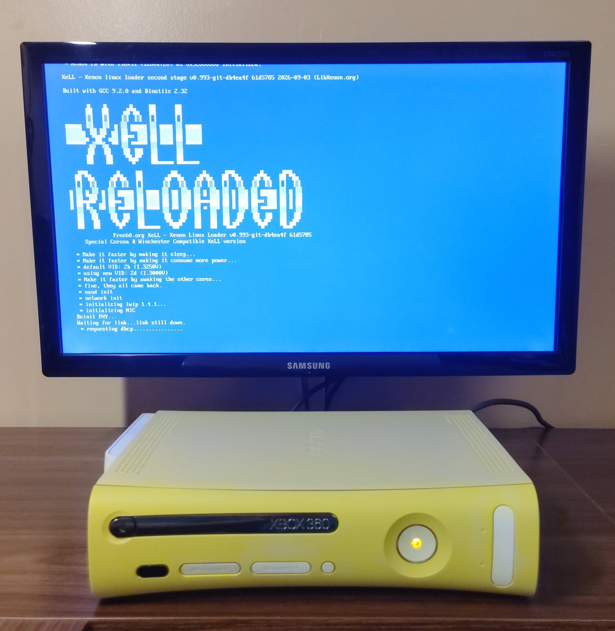 500GB RGH Xbox 360 Xenon Model w/AV Cable | Custom Shell | Console Only