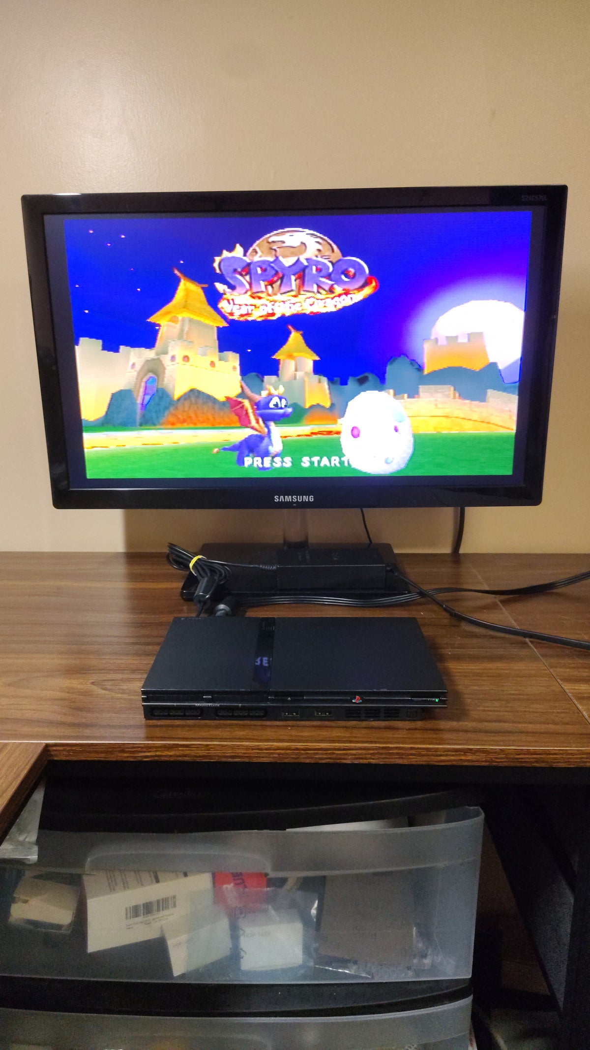 PlayStation 2 Slim w/Cords & Controller | REGION FREE | SCPH 77001 Model.