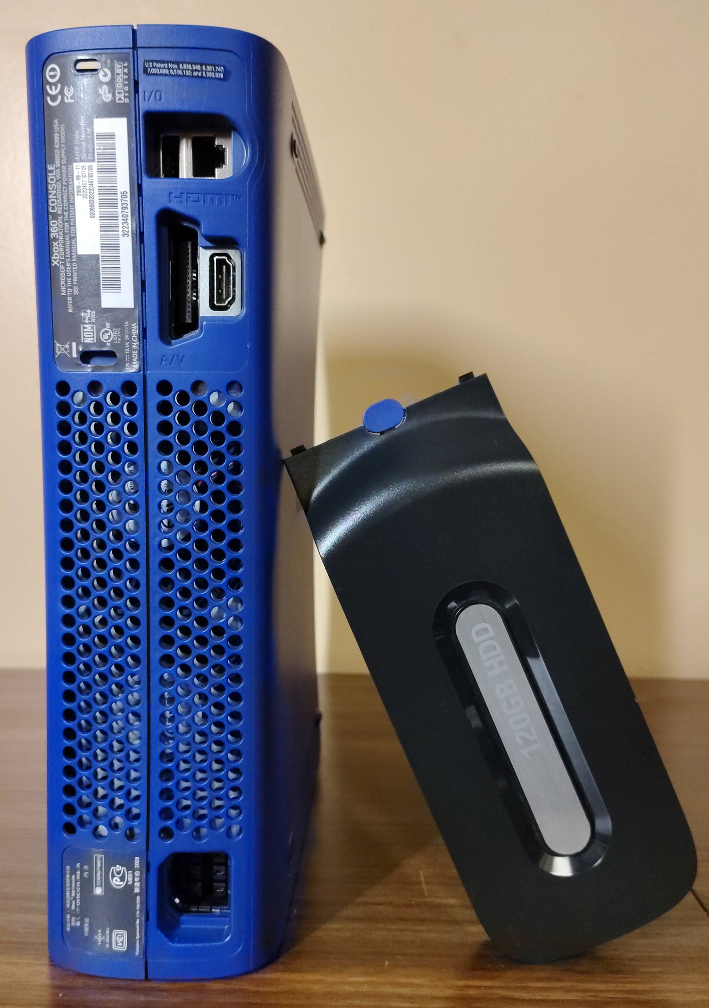 500GB RGH Jasper Xbox 360 w/Power Supply | Custom Shell | FLASHED.