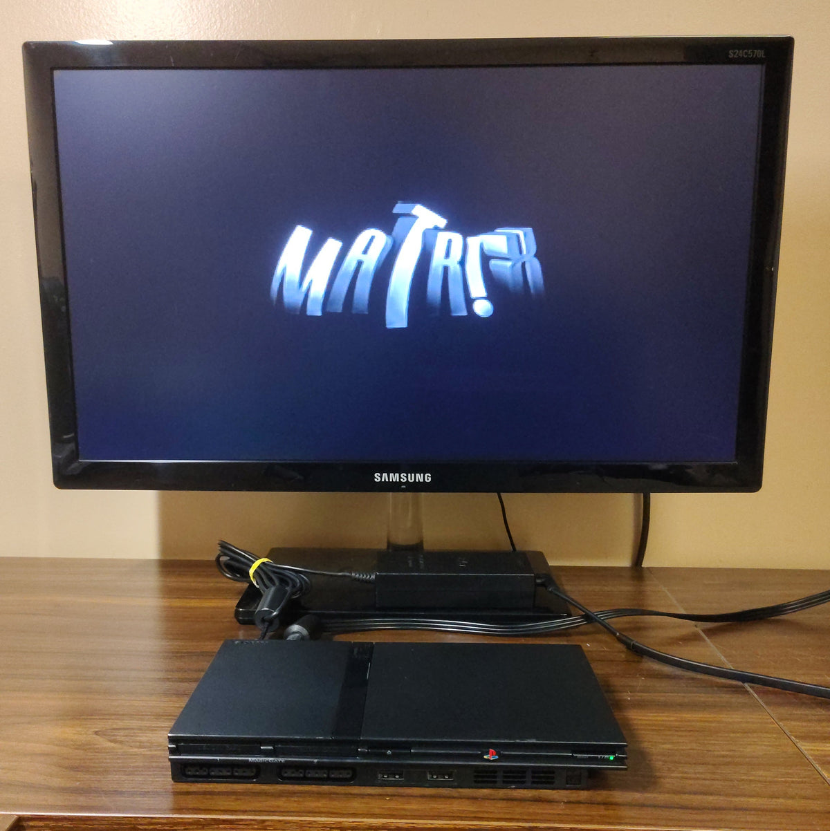 PlayStation 2 Slim w/Cords & Controller | REGION FREE | SCPH 77001 Model.
