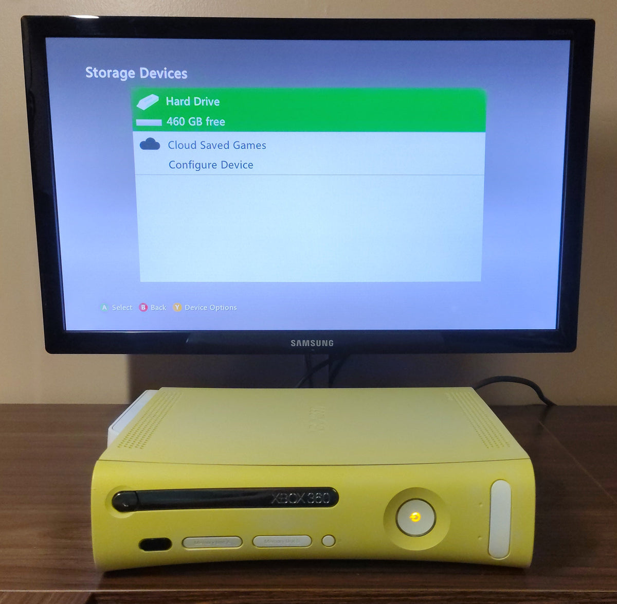 500GB RGH Xbox 360 Xenon Model w/AV Cable | Custom Shell | Console Only