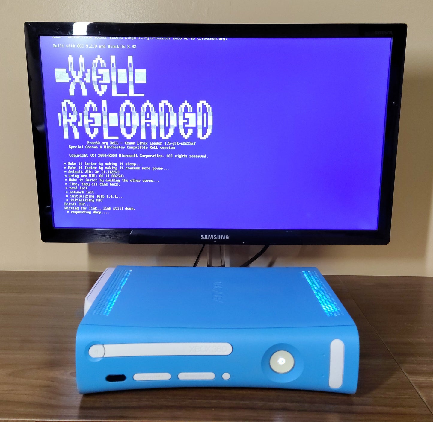 500GB RGH Jasper Xbox 360 | Console Only | Custom Shell FLASHED.