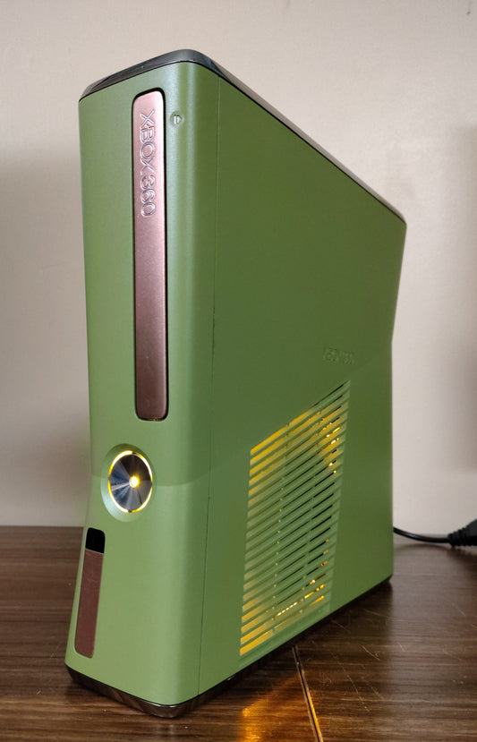 250GB RGH Xbox 360 Slim Trinity w/Power Supply | Custom Shell