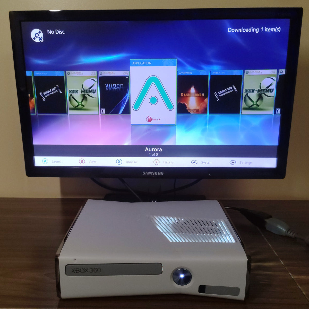 RGH Xbox 360 Slim | Trinity Model | Custom Shell | Console Only