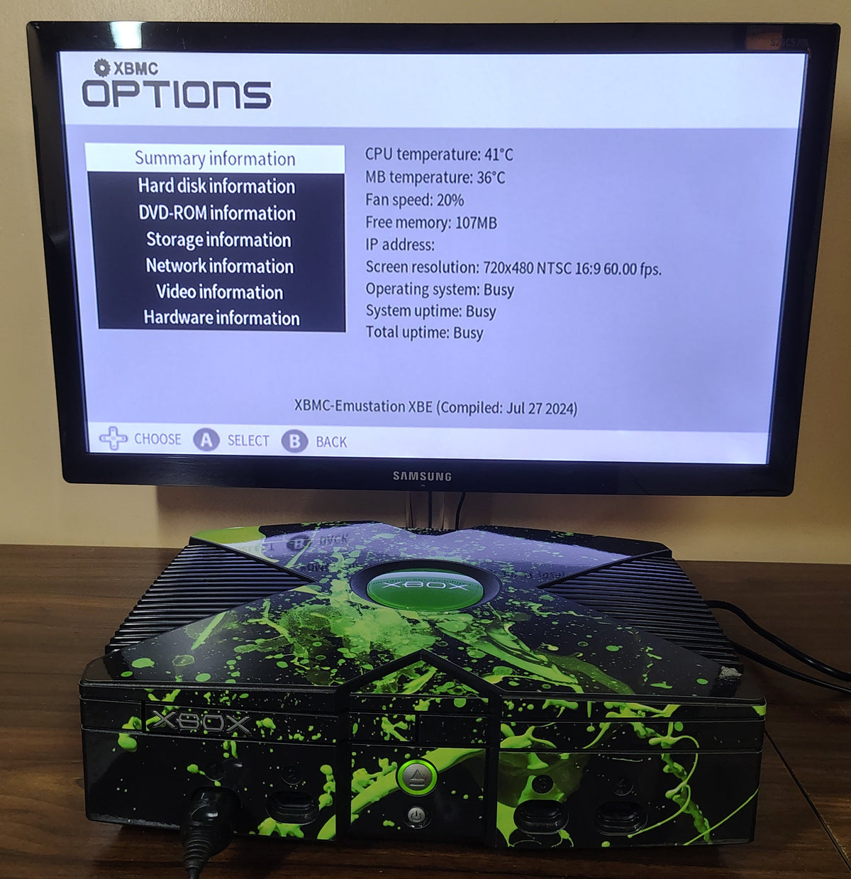 3TB Original Xbox | 128MB RAM Upgrade | Custom Decal