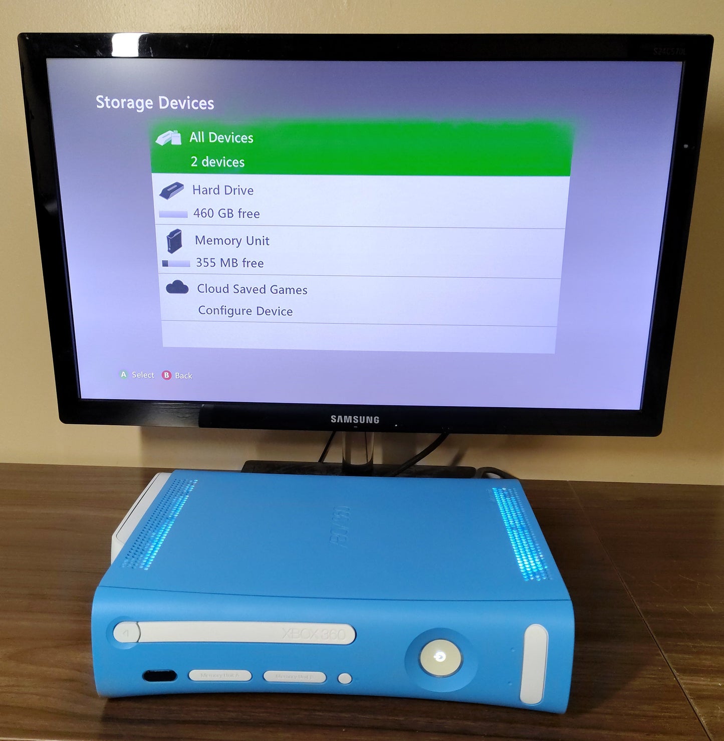 500GB RGH Jasper Xbox 360 | Console Only | Custom Shell FLASHED.