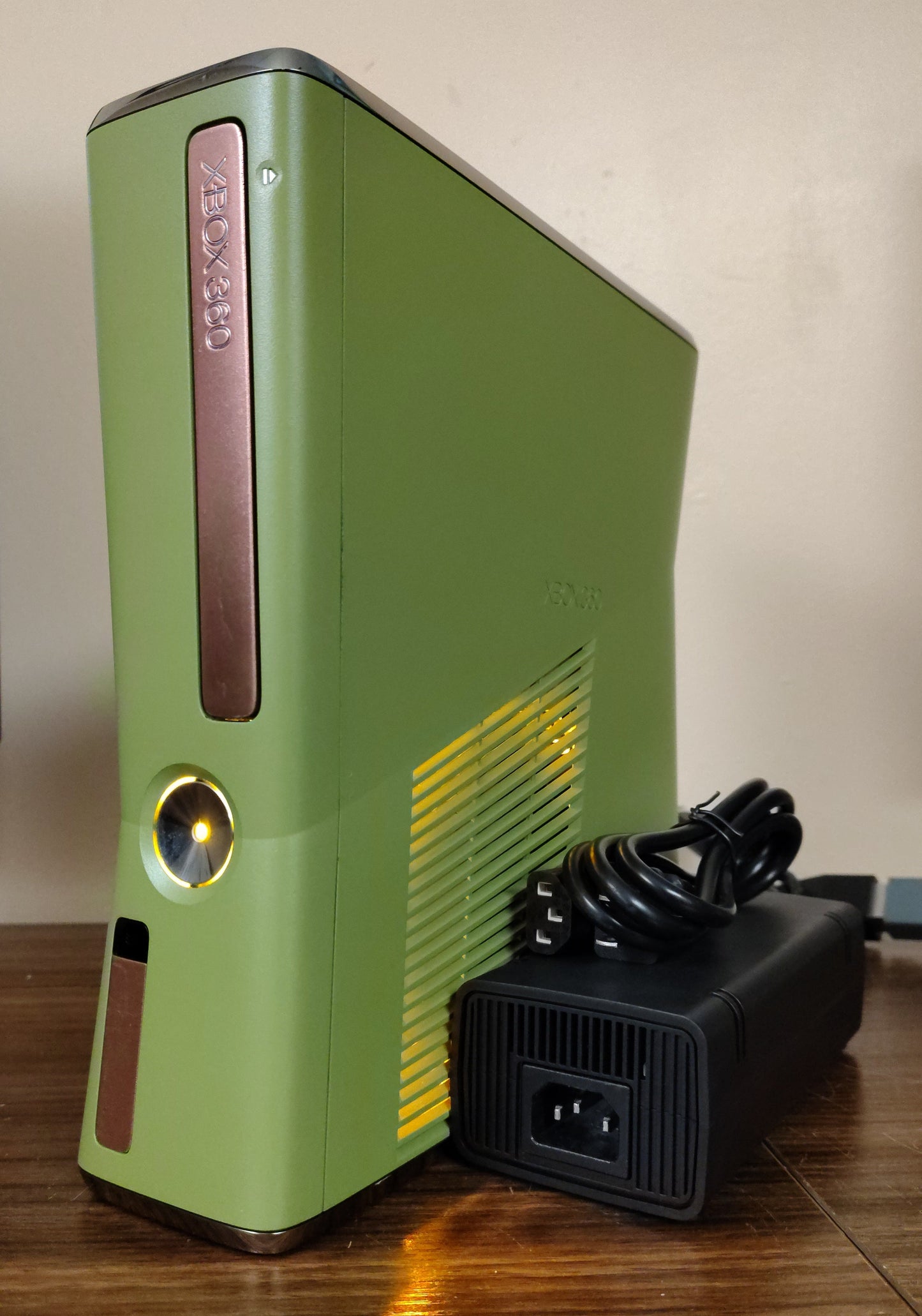 250GB RGH Xbox 360 Slim Trinity w/Power Supply | Custom Shell