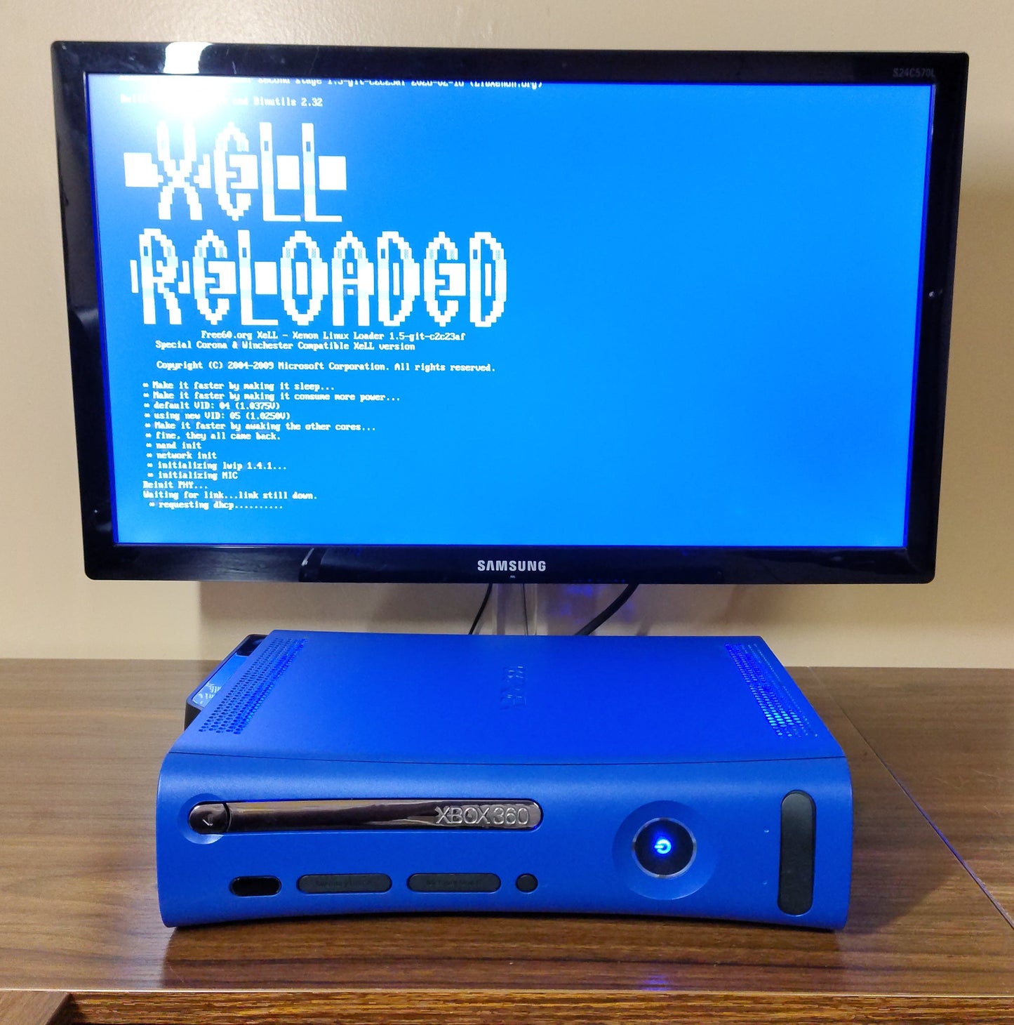 500GB RGH Jasper Xbox 360 w/Power Supply | Custom Shell | FLASHED.