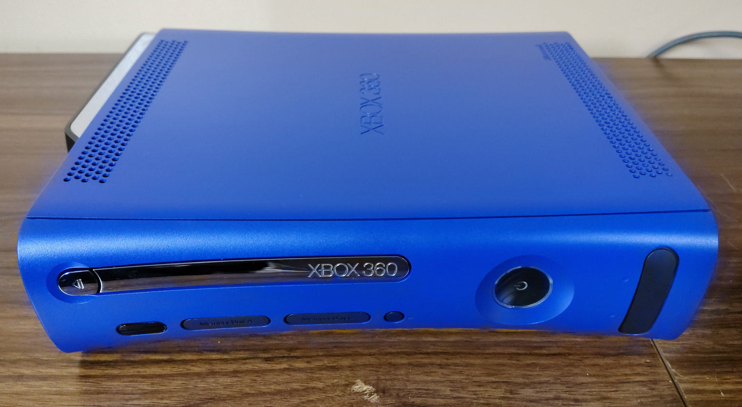 500GB RGH Jasper Xbox 360 w/Power Supply | Custom Shell | FLASHED.